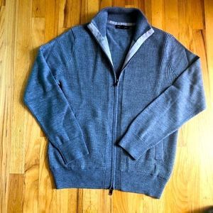 Banana Republic Zip Up Sweater. Like NEW!